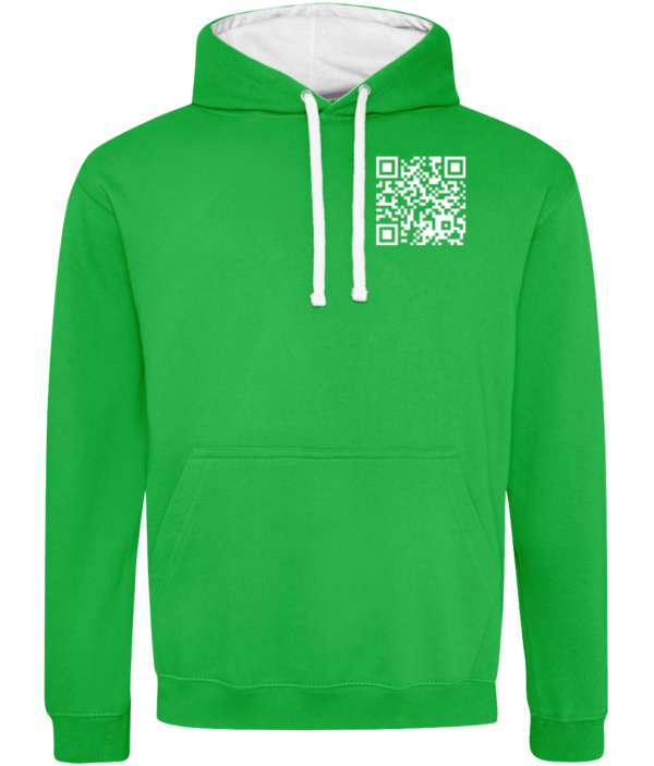 Green Hoodie Front